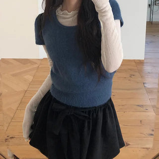 Ruffy Angora Half Knit