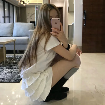 ruffle shorts
