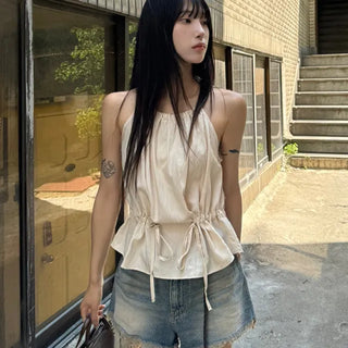 Rookie Halter Sleeveless Blouse