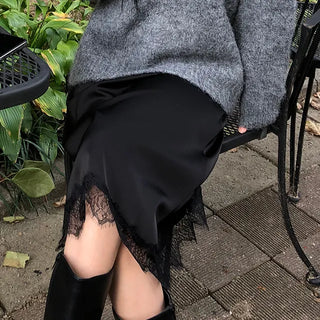Janine Silky Midi Skirt