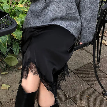 Janine Silky Midi Skirt