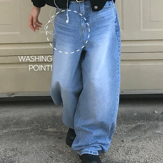 하이티 워싱 데님 팬츠