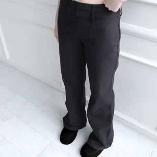 pale boot-cut pants  / pale bootcut pants