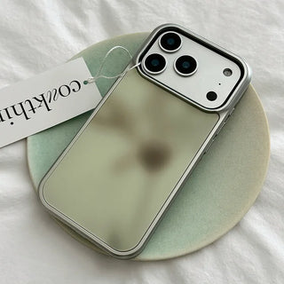 Veil Blossom Non-fading MagSafe Glass Silver Bumper Spring New Arrival Case