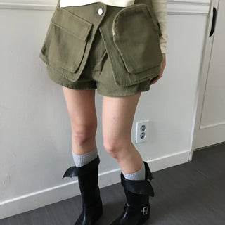 Way Wrap Skirt Shorts