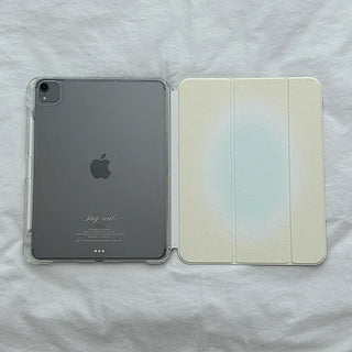 Mint Citrus iPad Pro Air Tablet Detachable Front Smart Cover Case