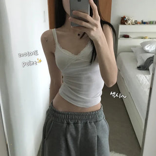 [Number Tag] Hippie Lace Layered Inner Sleeveless