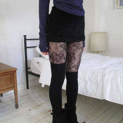 Corduroy Low-Rise Skirt Pants (3 colors)