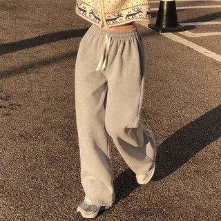 Mushroom Double-Fleece Wide Pocket Training Pants