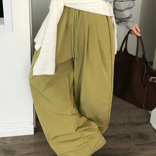 Rosie Pintuck Cotton Pants