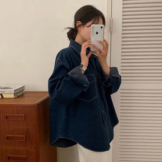 Daddy Vintage Pocket Denim Shirt