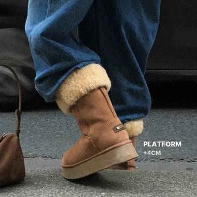 After Platform UGG Long Boots