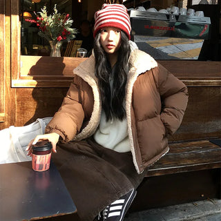 Bread Sherpa Short Padded Jacket