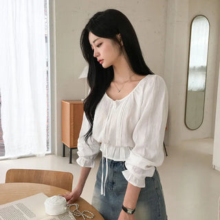 Roa Frill Long Sleeve Blouse
