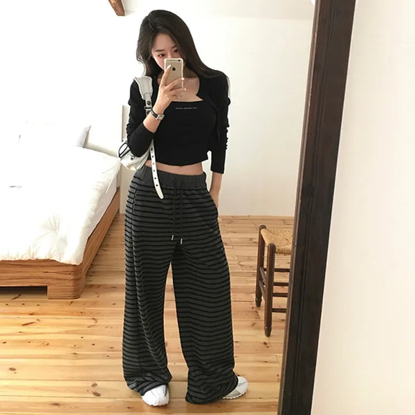 Winnie Striped Knit Pants