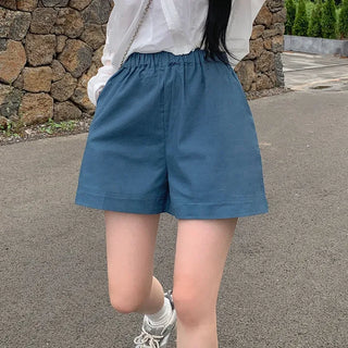 Haribo Cotton Elastic Waist Shorts