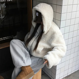 Hush Sherpa Hooded Jumper