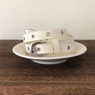 Jet Eyelet Western Belt