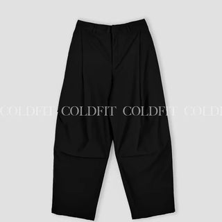 Curved Volume Wide Trousers