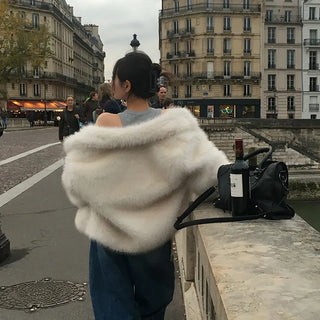 Shelter Collar Fur Jacket