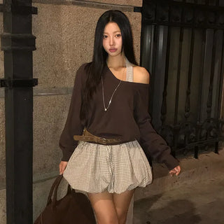 Melo U-neck Long Sleeve Knit
