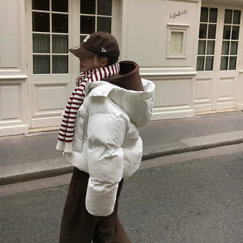 Oreo Hooded Padded Jacket