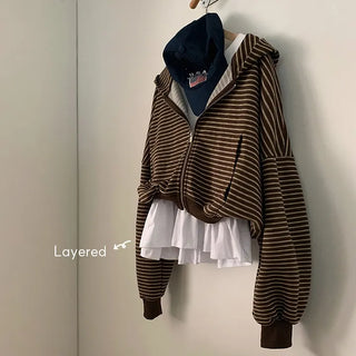Soft Layered Frill Long Sleeve T-shirt