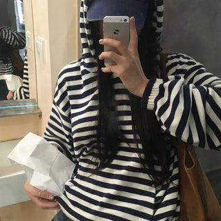 Fiction Stripe Hoodie