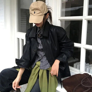 Flu Leather Jacket