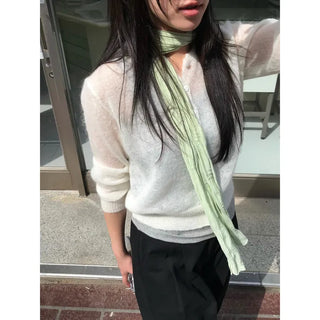 Mohair Cardigan (4 colors)