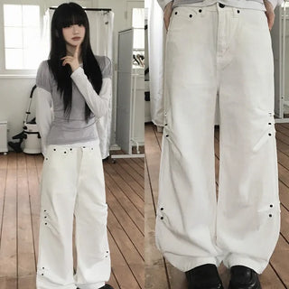 Sopin Rivet Cotton Long Pants