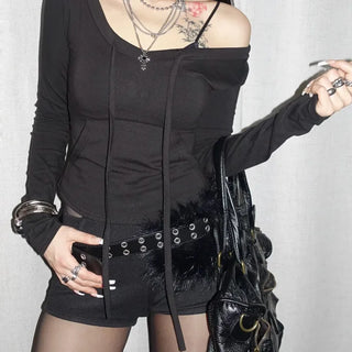 COZY V-neck Pocket T-shirt