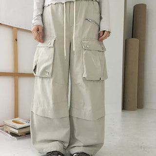 Wonder Mood Elastic Cargo Pants