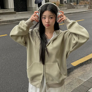 Lego Basic Two-Way Oversized Zip-Up Hoodie