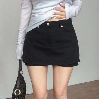 Fto Simple Skirt Pants [Tencel 48%]