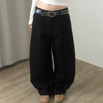 Capri Balloon Cotton Pants