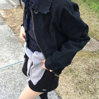 *Muand* Horse Vintage Washed Jacket