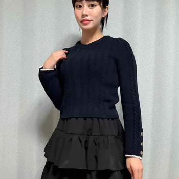 Tiered Frill A-Line Mini Skirt