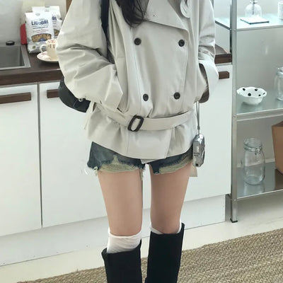 Root Short Trench Jacket (3 colors)
