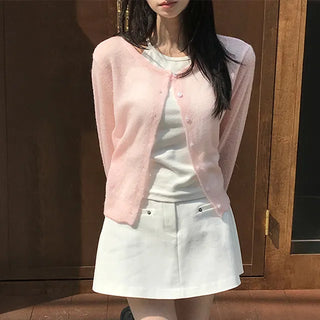 Kate's Pendant Wool Knit Cardigan