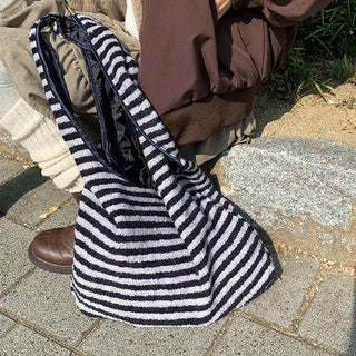 Korn Stripe Tumble Shoulder Bag