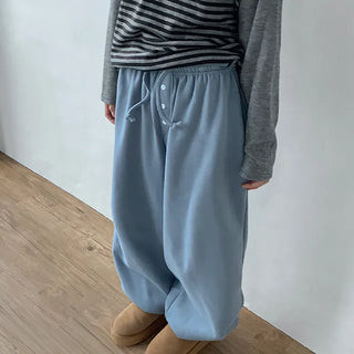 Melbourne button training jogger pants