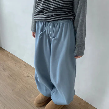 Melbourne button training jogger pants