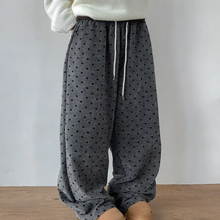 Saints Dot Velvet Pants