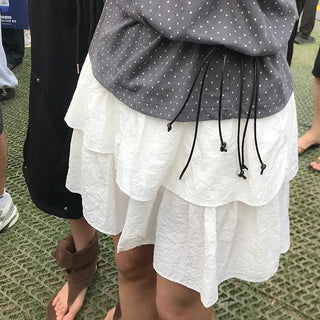 Mano Bohemian Silver Bead Layered Strap Belt