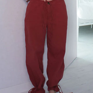 Yoko Low Cotton Pants 2 colors