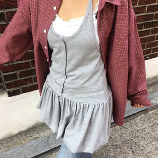 Pumpkin Layered Dress