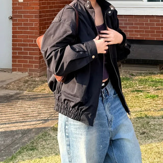 Minimal Oversized Blouson