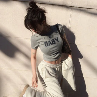 Ailee Hotfix Printed Short Sleeve Tee