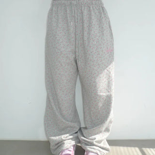 Romantic Flower Jogger Pants